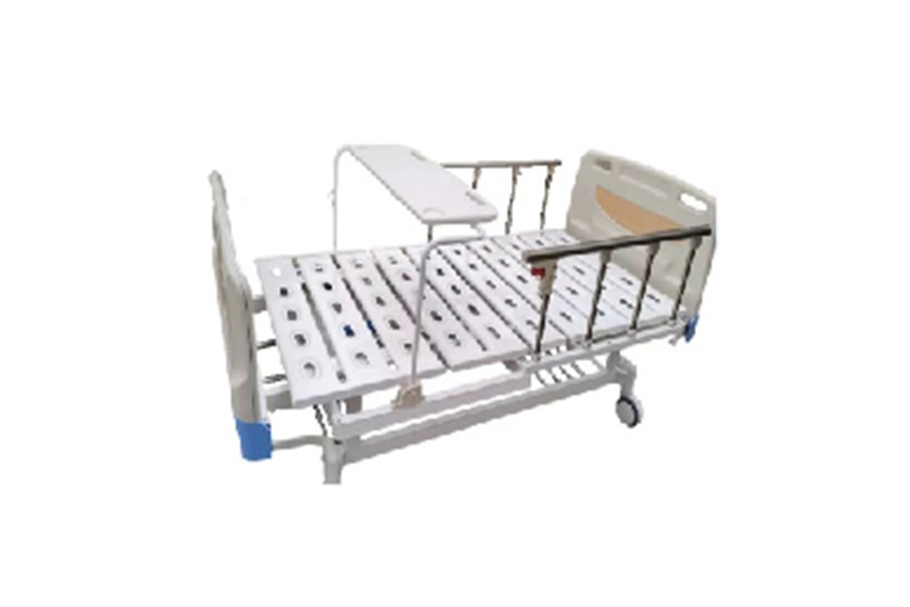 手动护理床 （自带餐桌）