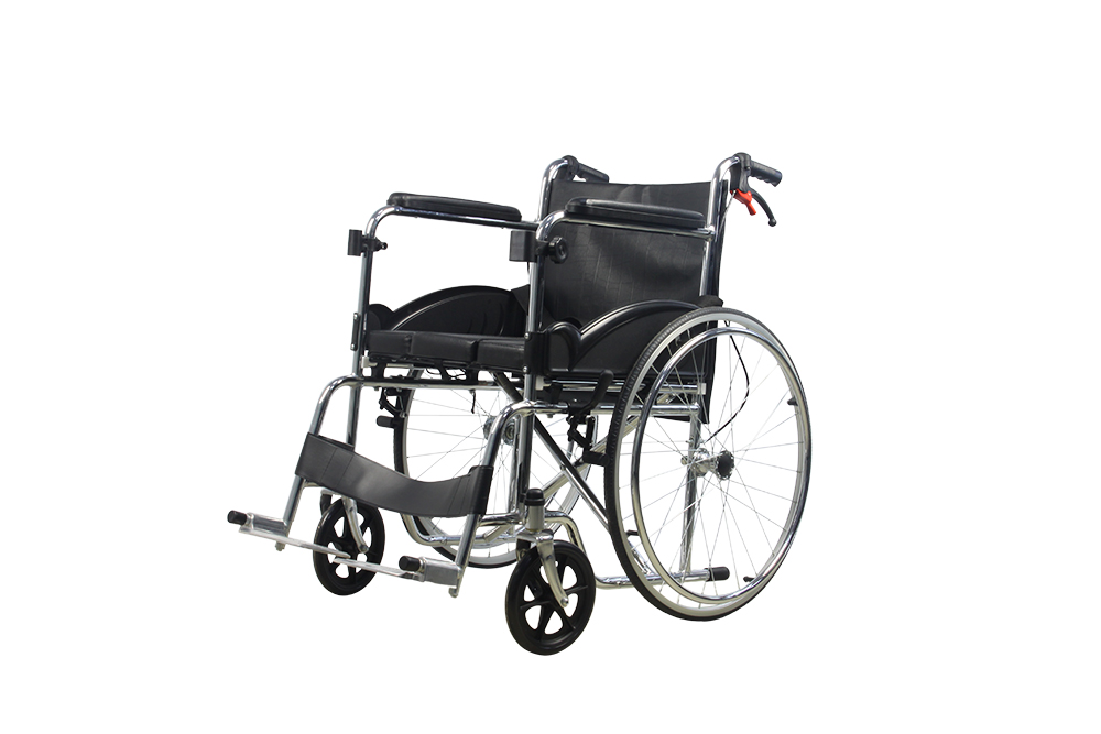 铁质折叠手动轮椅